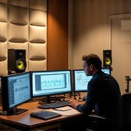 Akustisk rådgivning – kontrollrom og studio